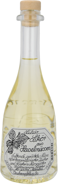 Likör aus Haselnüssen - klein
