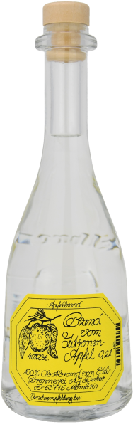 Brand vom Zitronenapfel - klein